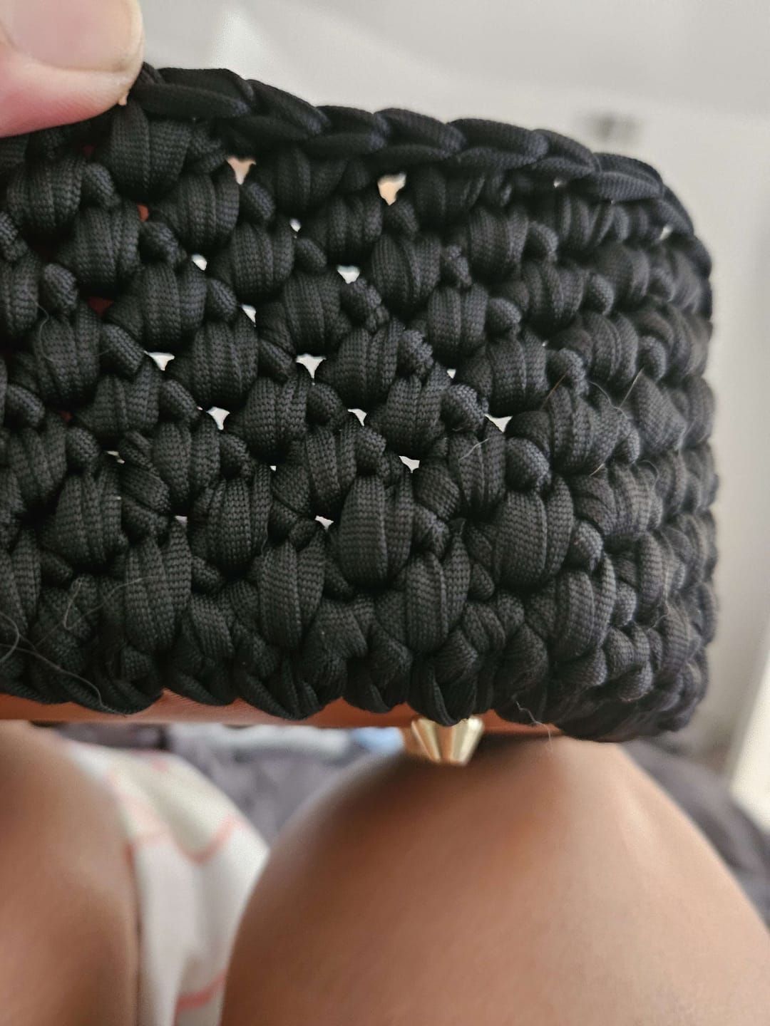 Customer photo review of CrochetPark™ Lotus Handbag DIY KIT