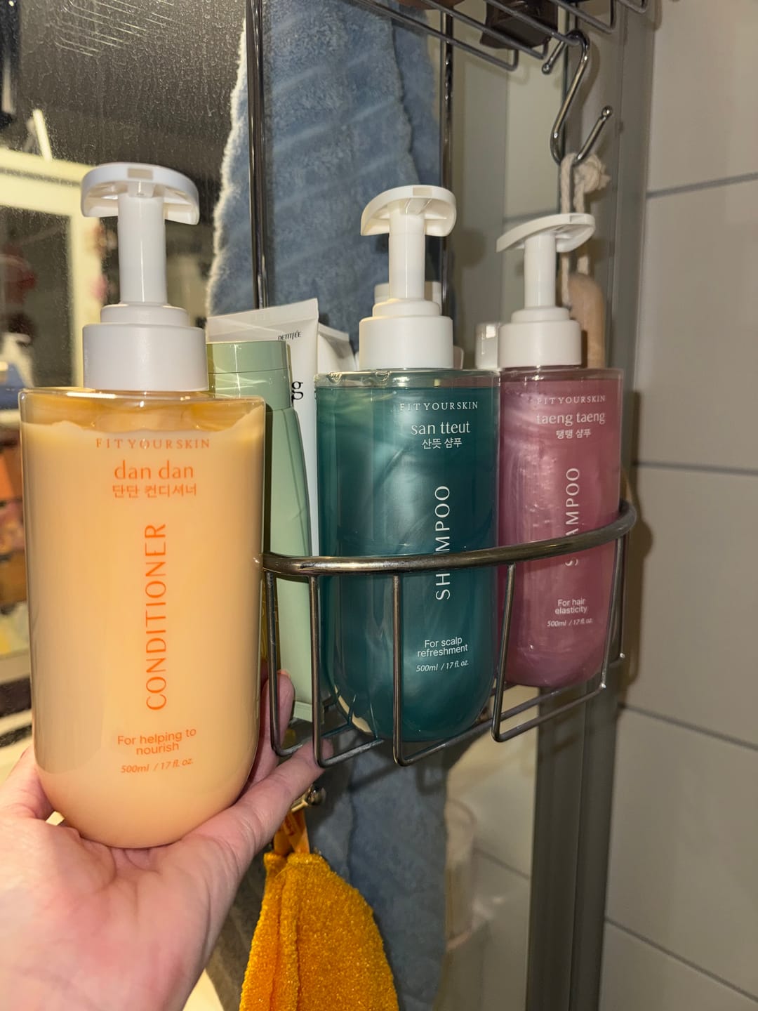 Customer photo review of Fit Your Skin Dan Dan Balsam 500ml - for skadet hår