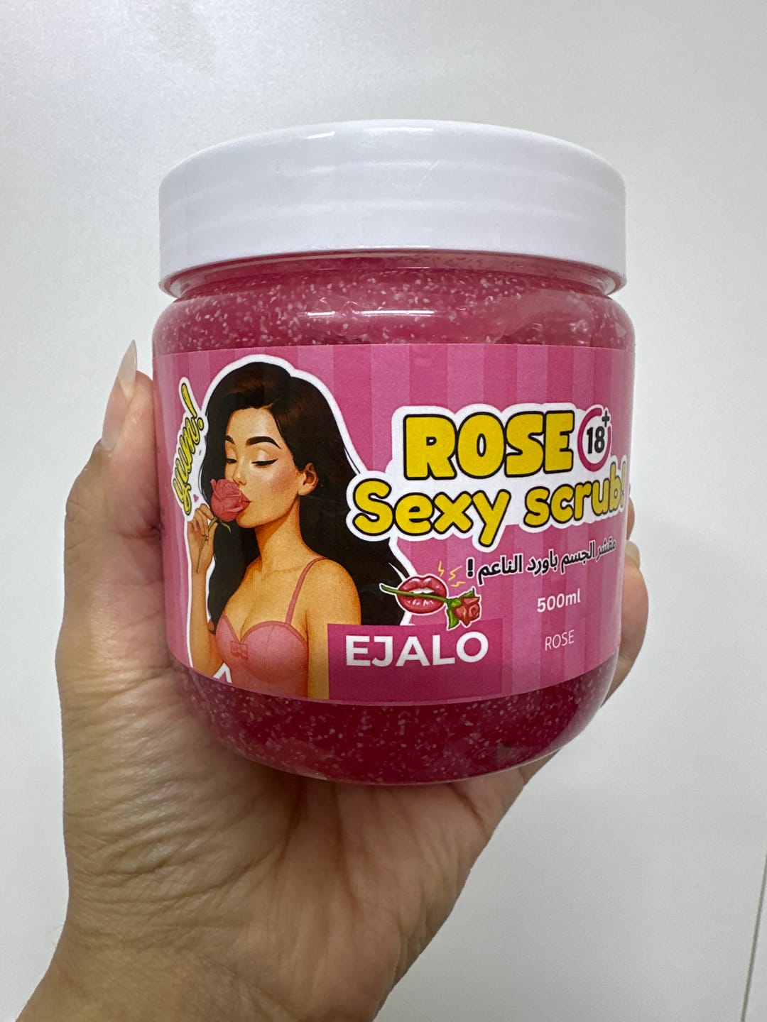 Customer photo review of Ejalo Body Scrub & Wash - 500ml