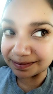 Customer photo review of Kit de Sérum para Pestañas y Cejas