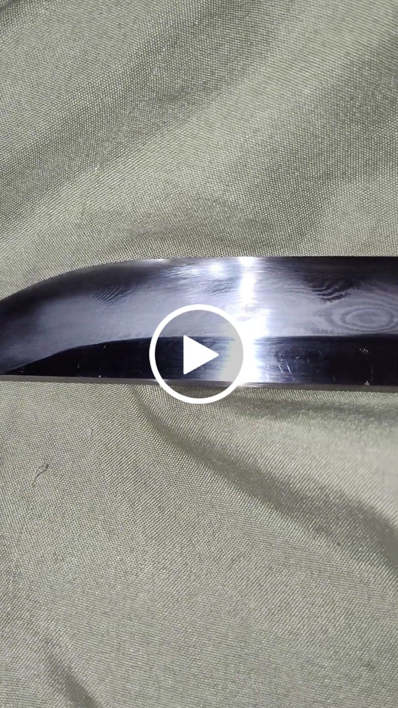 Customer video review of Custom Katana