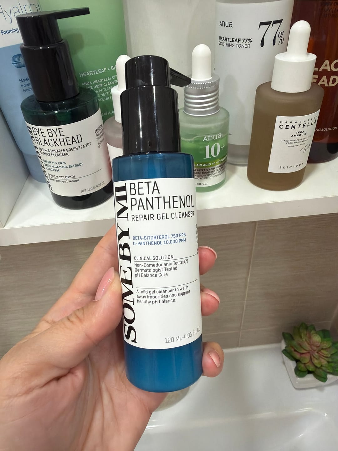Customer photo review of Gels sejas mazgāšanai Some By Mi Beta Panthenol Repair Gel Cleanser
