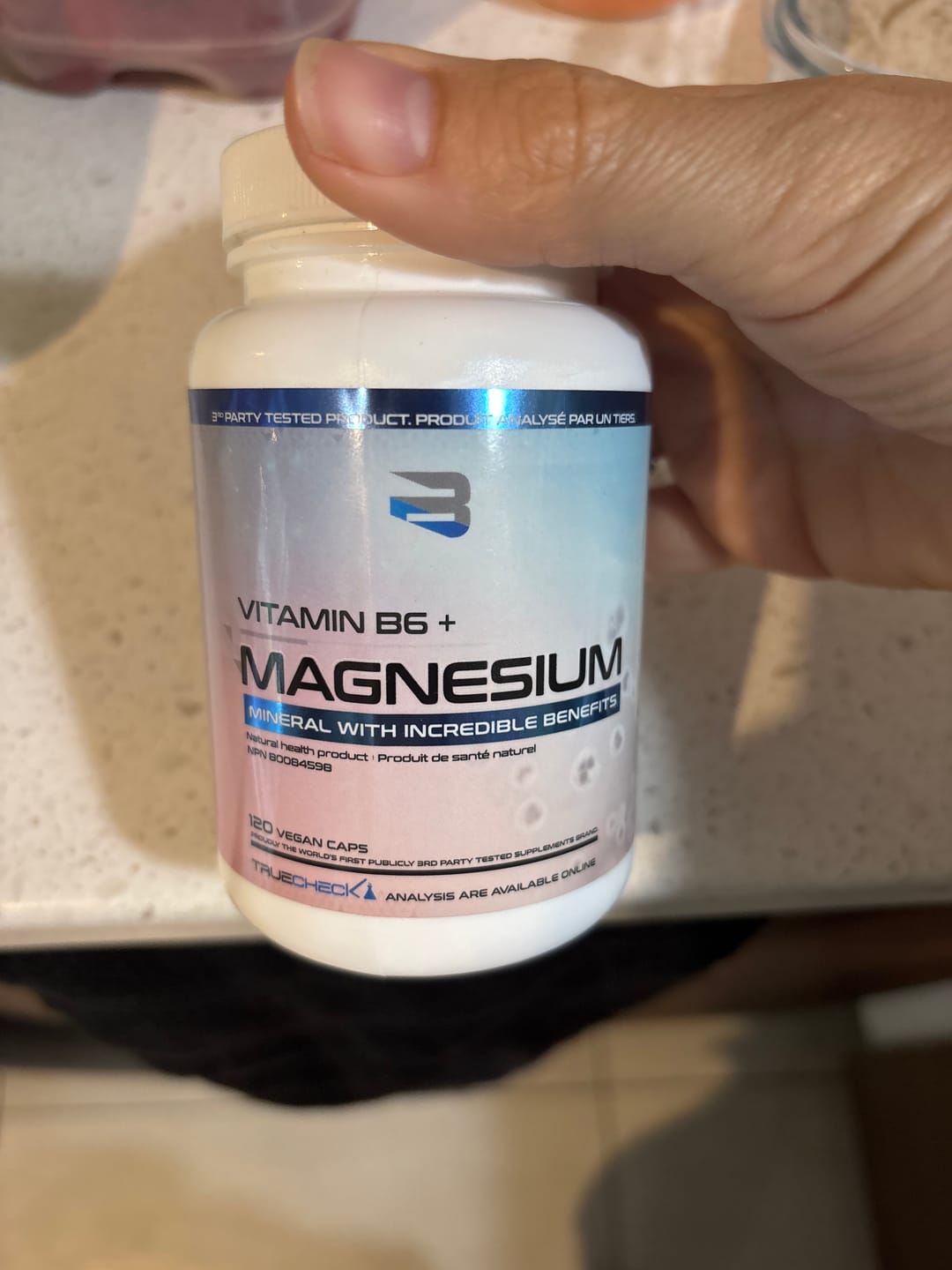 Customer photo review of Magnesium + B6