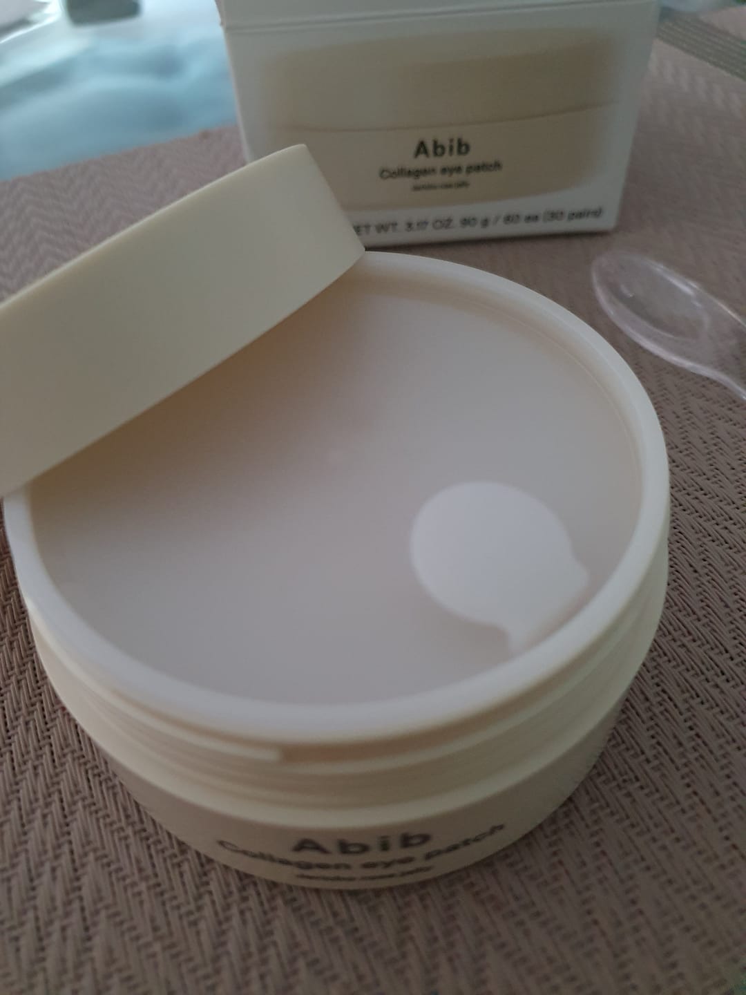 Customer photo review of Abib - Patchs pour les yeux au collagène et à la gelée de rose de Jéricho - 60 patchs