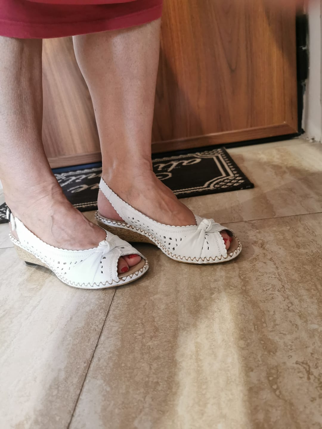 Customer photo review of Sandale Dama Piele Naturala Rieker RIEK 66176