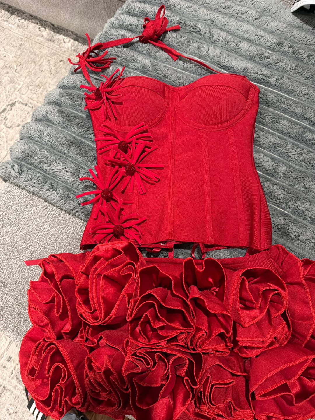 Customer photo review of Neveah Mini Dress