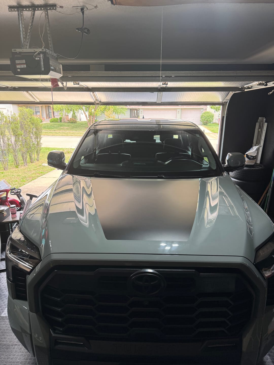 Customer photo review of Hood Graphic | fits Toyota Tundra (2022+)