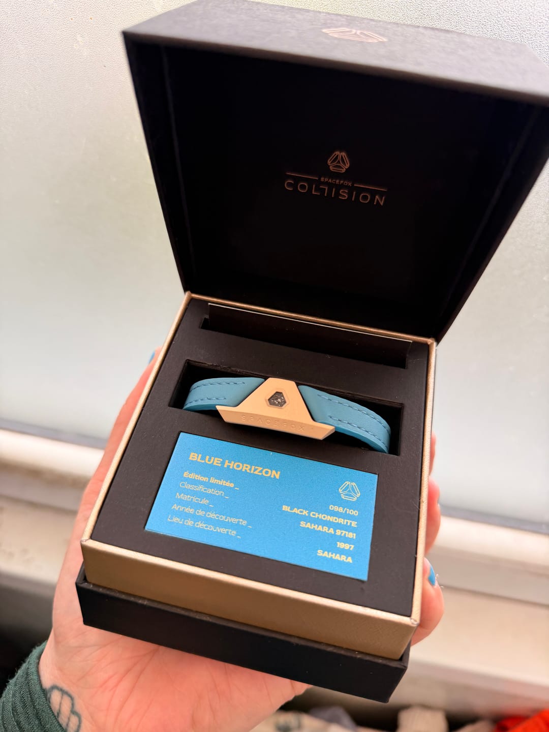 Customer photo review of Bracelet Blue Horizon