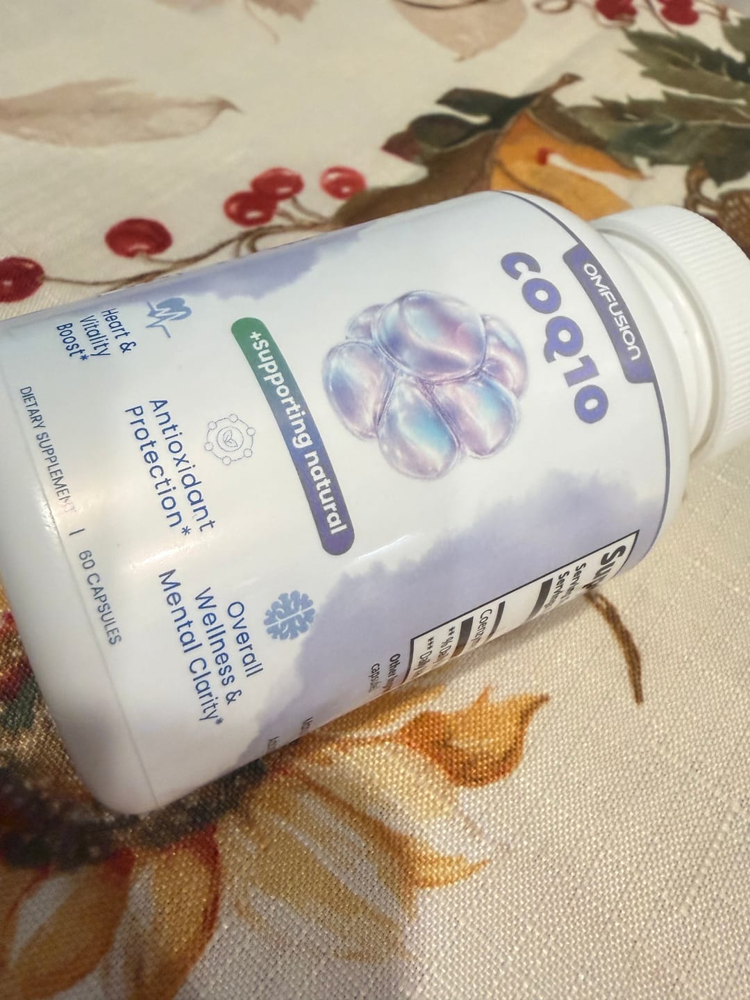 Customer photo review of CoQ10