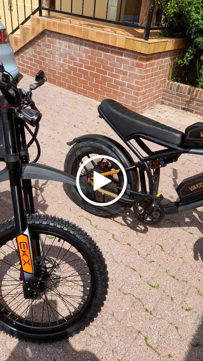 Customer video review of Front and Rear oil Brakes For Vakole CO20 MAX Electric Bike