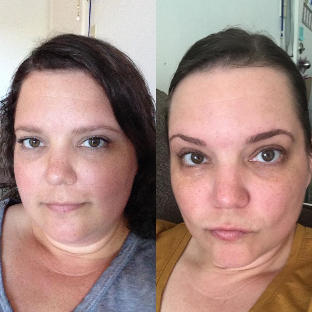 Customer photo review of Máscara de Crecimiento de Pestañas - Mejor que las Postizas
