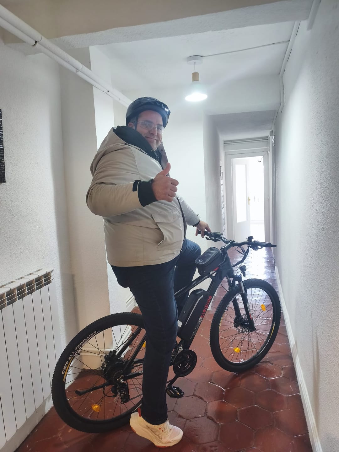 Customer photo review of Electric Mountain Bike Mopride 2