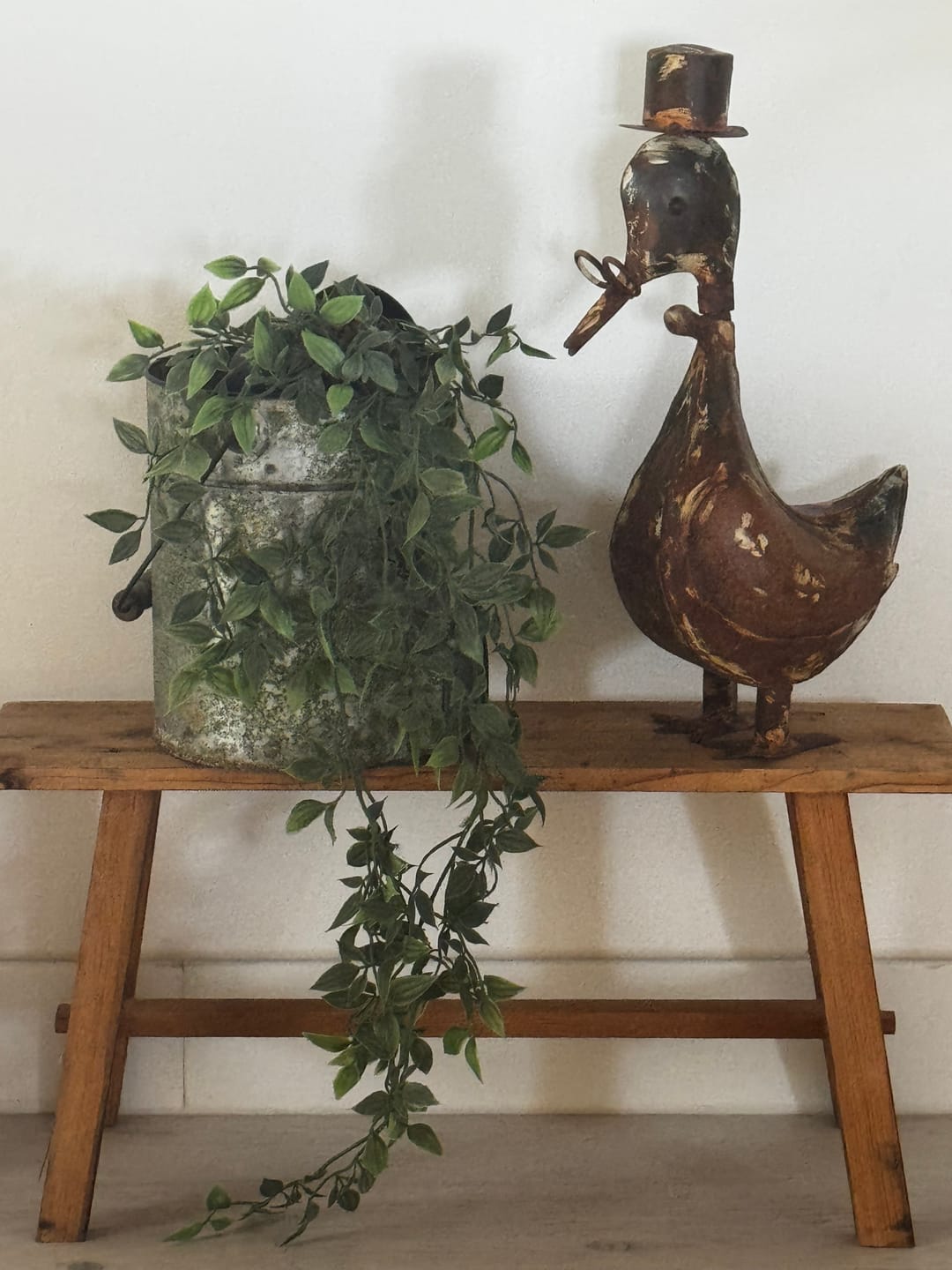 Customer photo review of Papera in Ferro Effetto Ruggine H.38 cm