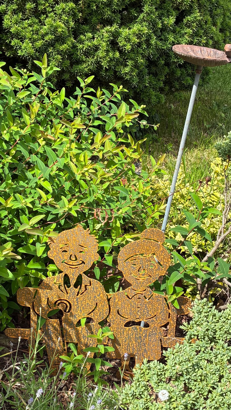 Customer photo review of Gartenstecker Oma & Opa