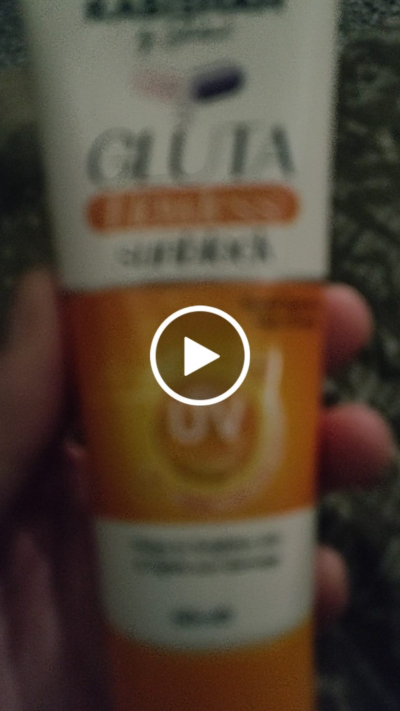 Customer video review of Gluta Flawless Sunblock