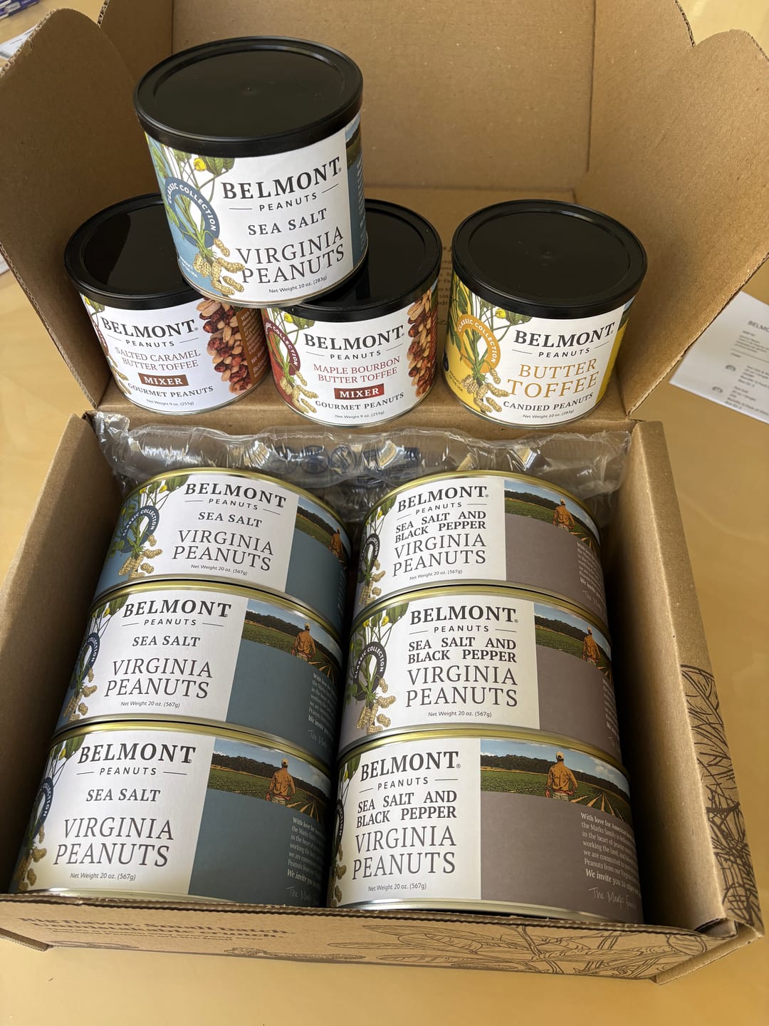 Customer photo review of Sea Salt & Black Pepper