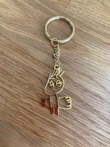Customer photo review of 【期間限定販売4/29〜5/10】お絵描きが素敵なアクセサリーに大変身♪お絵描きアクセサリー