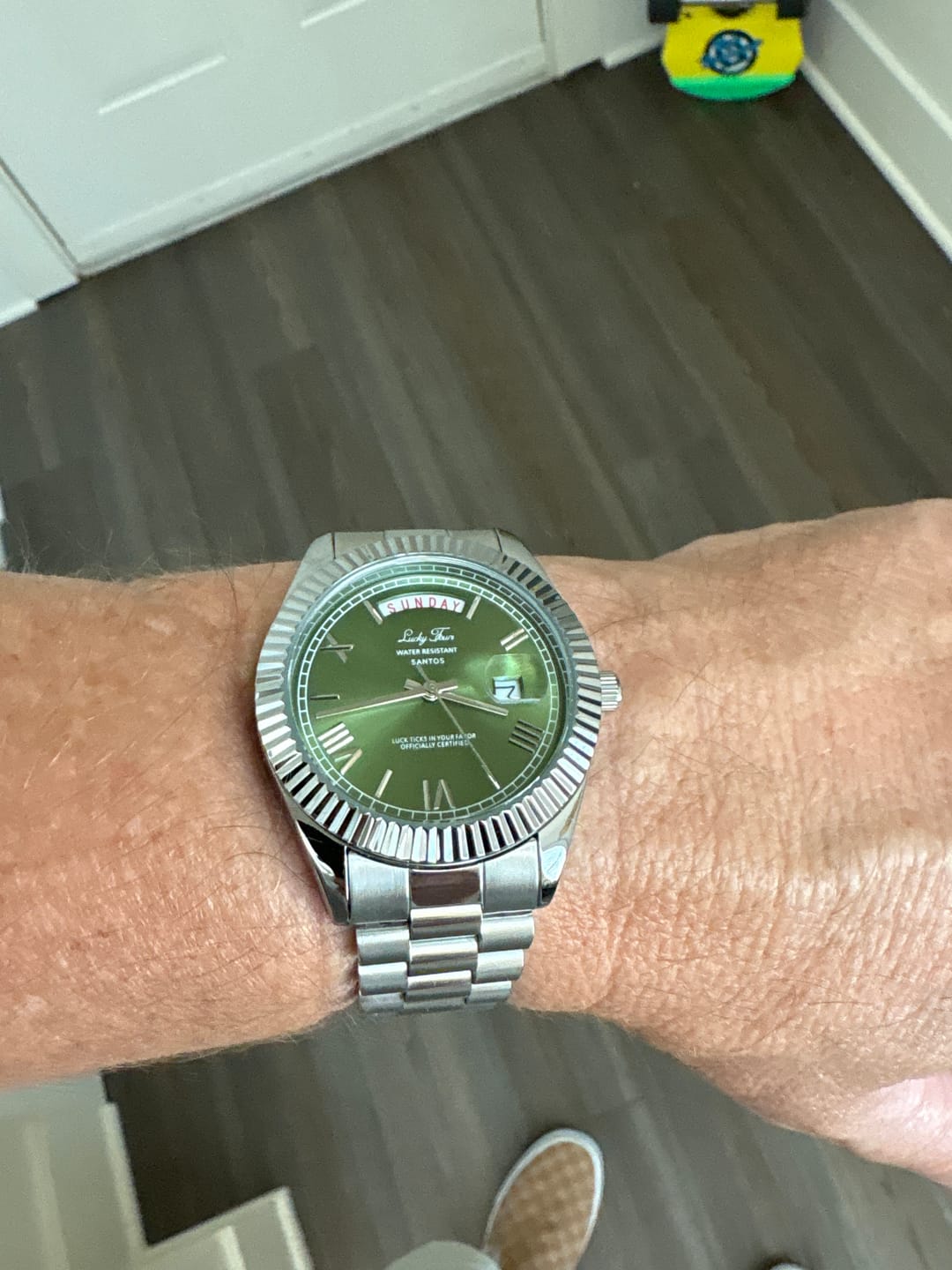 Customer photo review of Lucky Fours® Santos