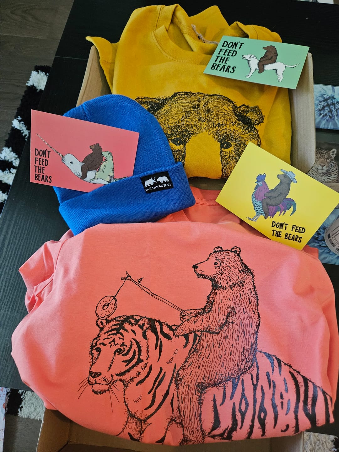 Customer photo review of Mystery Bear Box