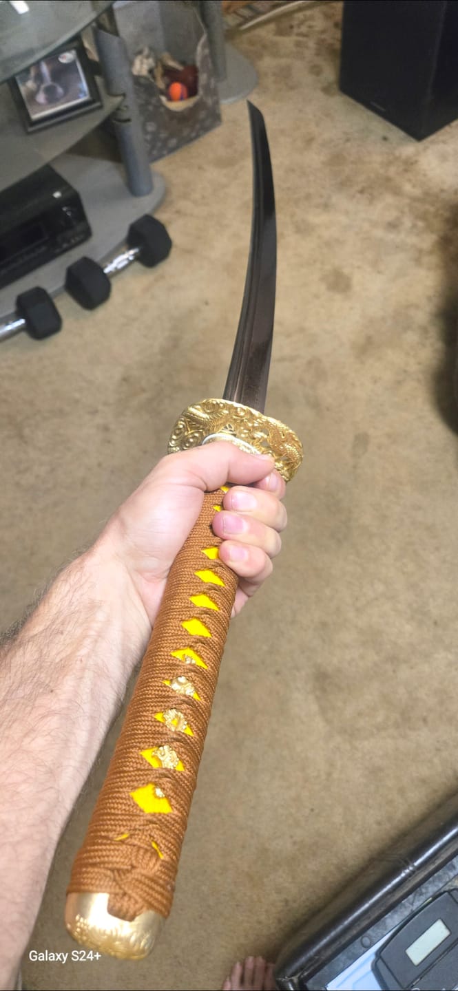 Customer photo review of Custom-Made Katana