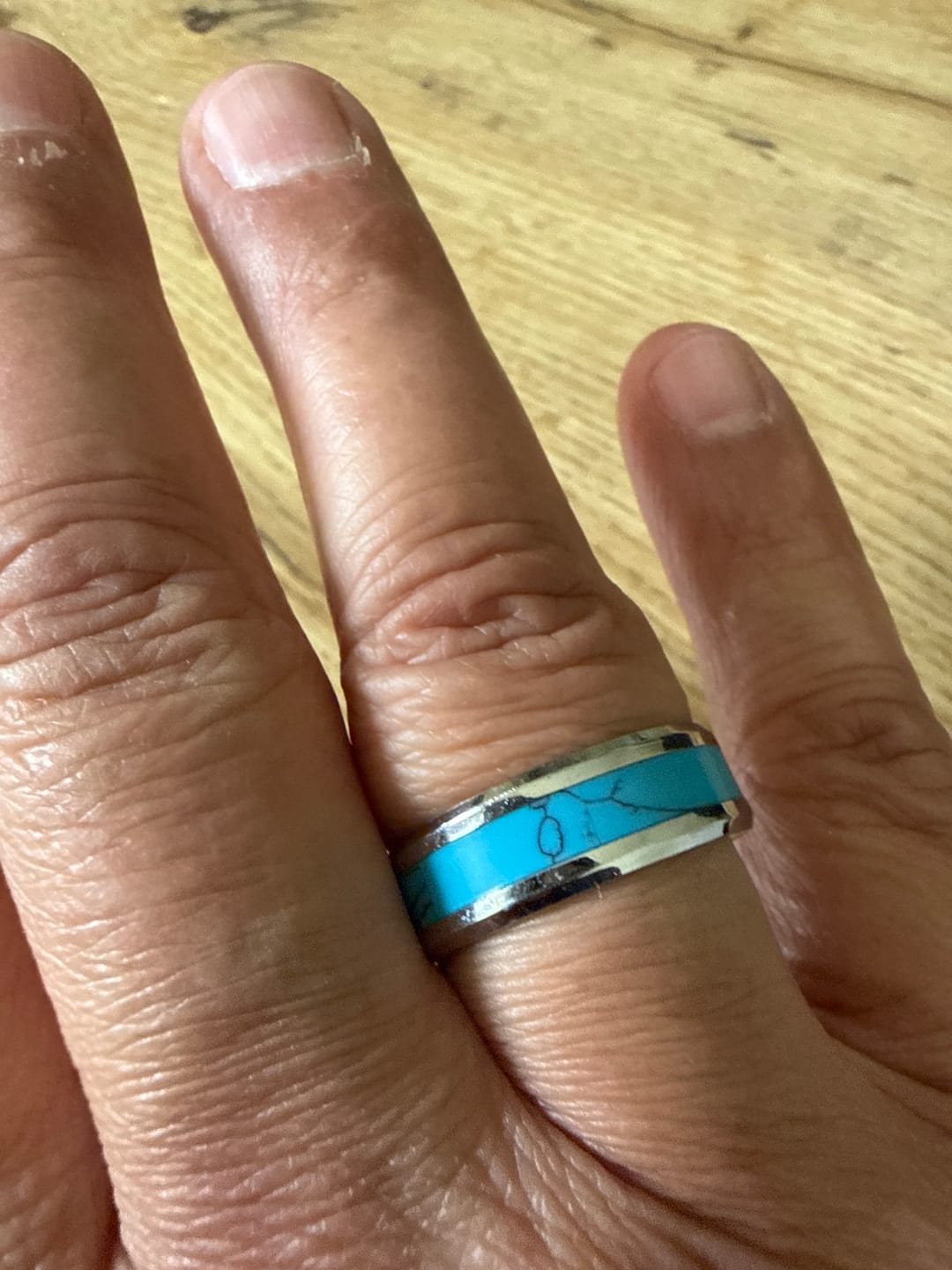 Customer photo review of TURQUOISE BAND.
