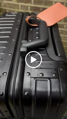 Customer photo review of ALUMINUM SUITCASE V2 NEW, STRONGER ALUMINIUM & REMOVEABLE WHEELS