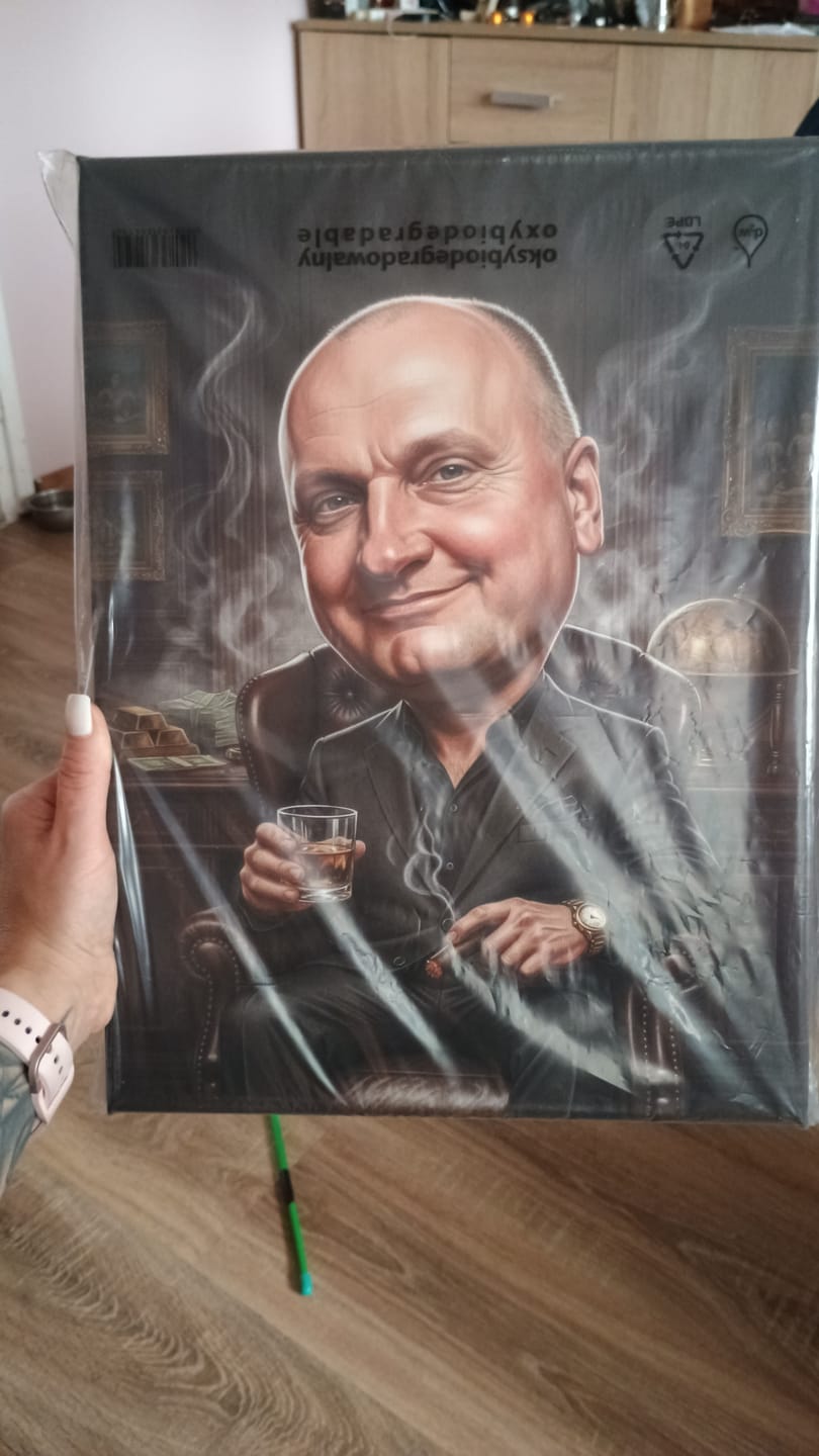 Customer photo review of Tata CEO mafii - Karykatura ze zdjęcia