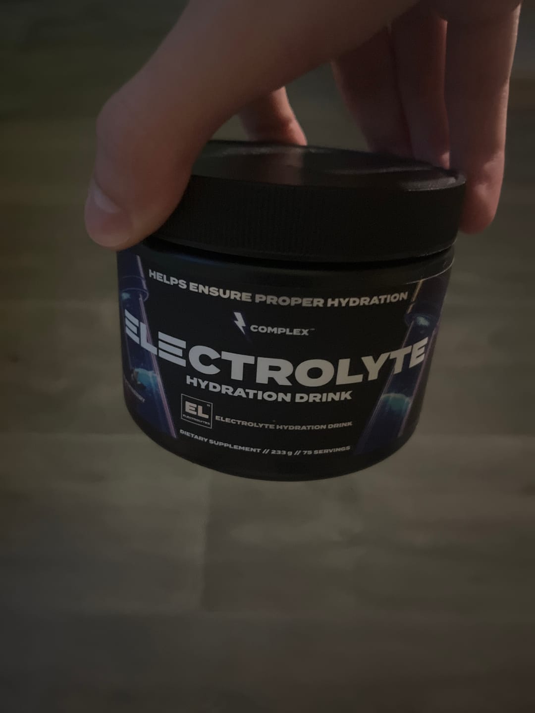 Customer photo review of Electrolyte Hydration Drink