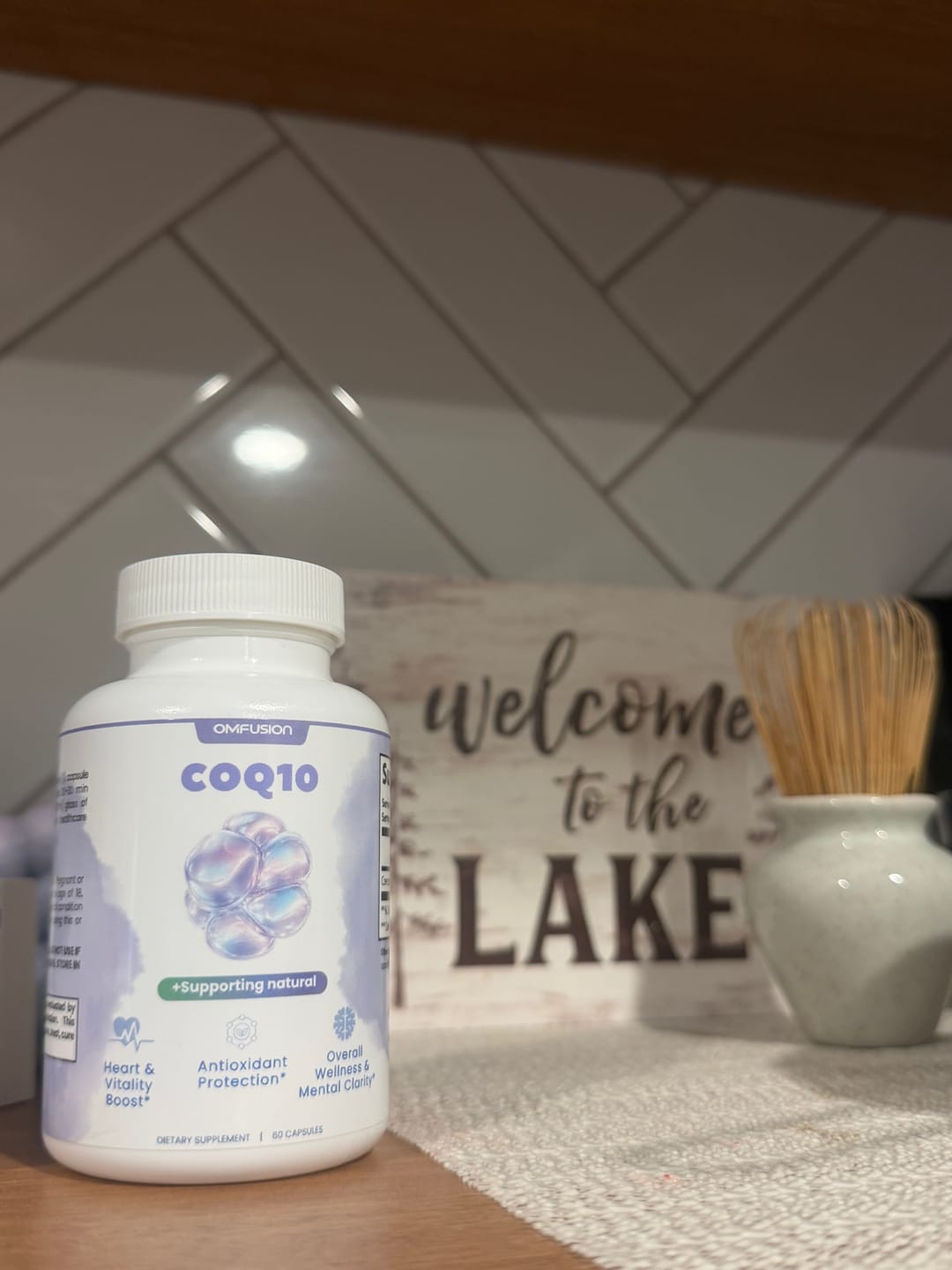 Customer photo review of CoQ10
