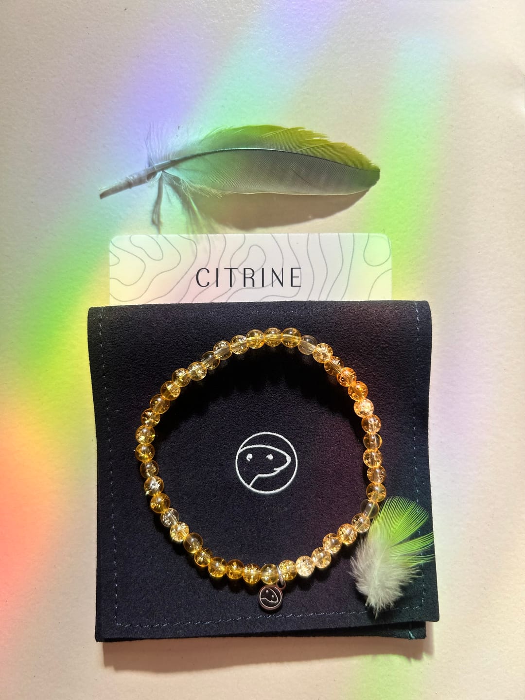 Customer photo review of Citrine Bracelet Mini