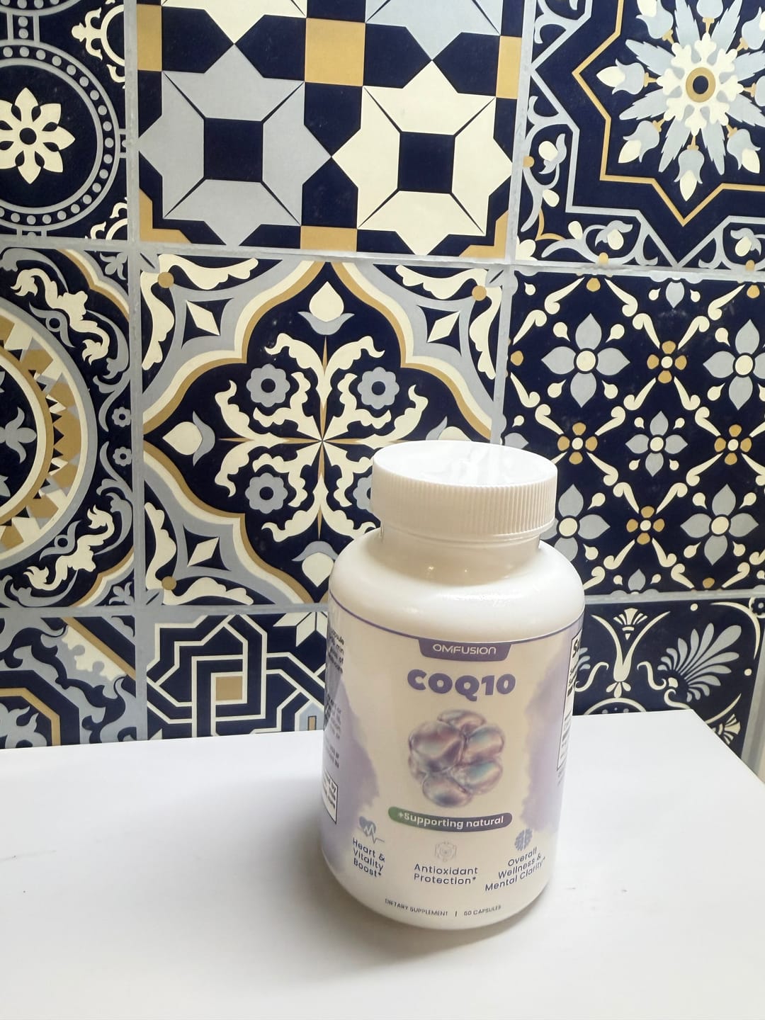 Customer photo review of CoQ10
