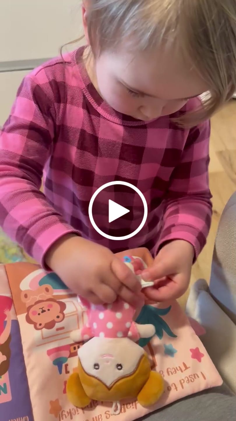 Customer video review of Hello Potty - Personalized Montessori Soft Book