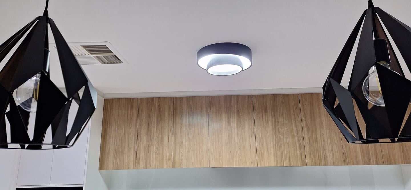 Customer photo review of Creative Concentric Circle Led Ceiling Light