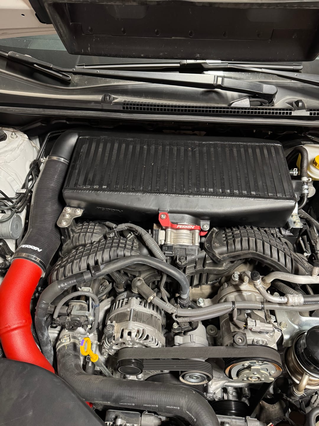 Customer photo review of Top Mount Intercooler for 2022-2026 WRX, Outback XT, Legacy, Ascent