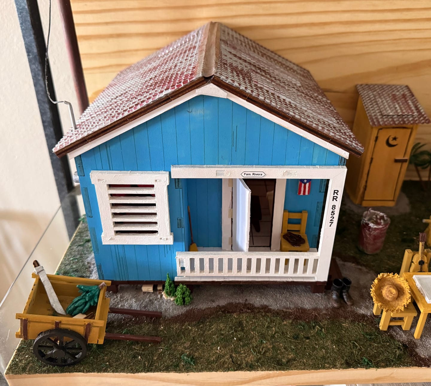 Customer photo review of La Casita de Campo - Modelo Primavera | Manualidad