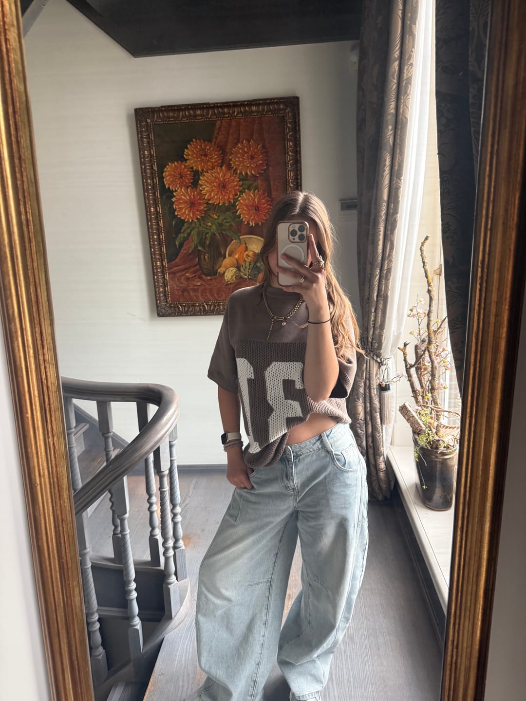 Customer photo review of KNIT JERSEY TAUPE