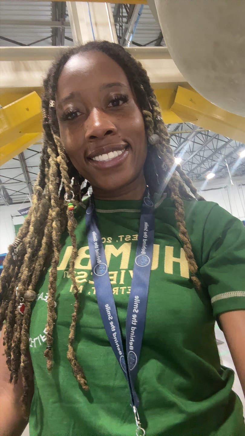 Customer photo review of Word Search Tee Green-Cream