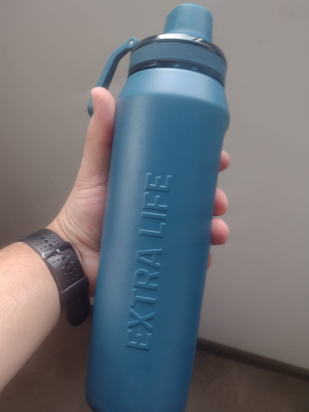 Customer photo review of Botella Térmica Acero Inoxidable 750 ml