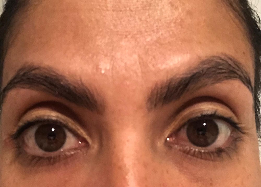 Customer photo review of Kit de Sérum para Pestañas y Cejas