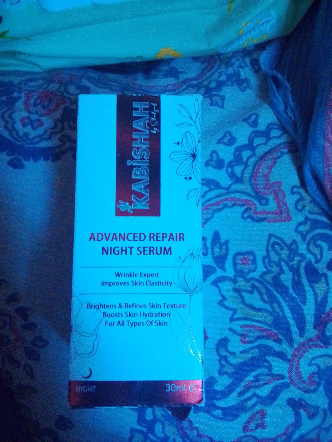 Customer photo review of Advanced Repair Retinol Night Serum