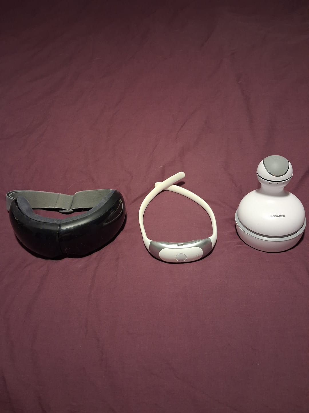 Customer photo review of Eyeology™ Intelligent Eye Massager