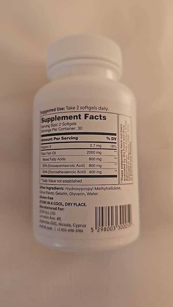 Customer photo review of Essential Omega-3