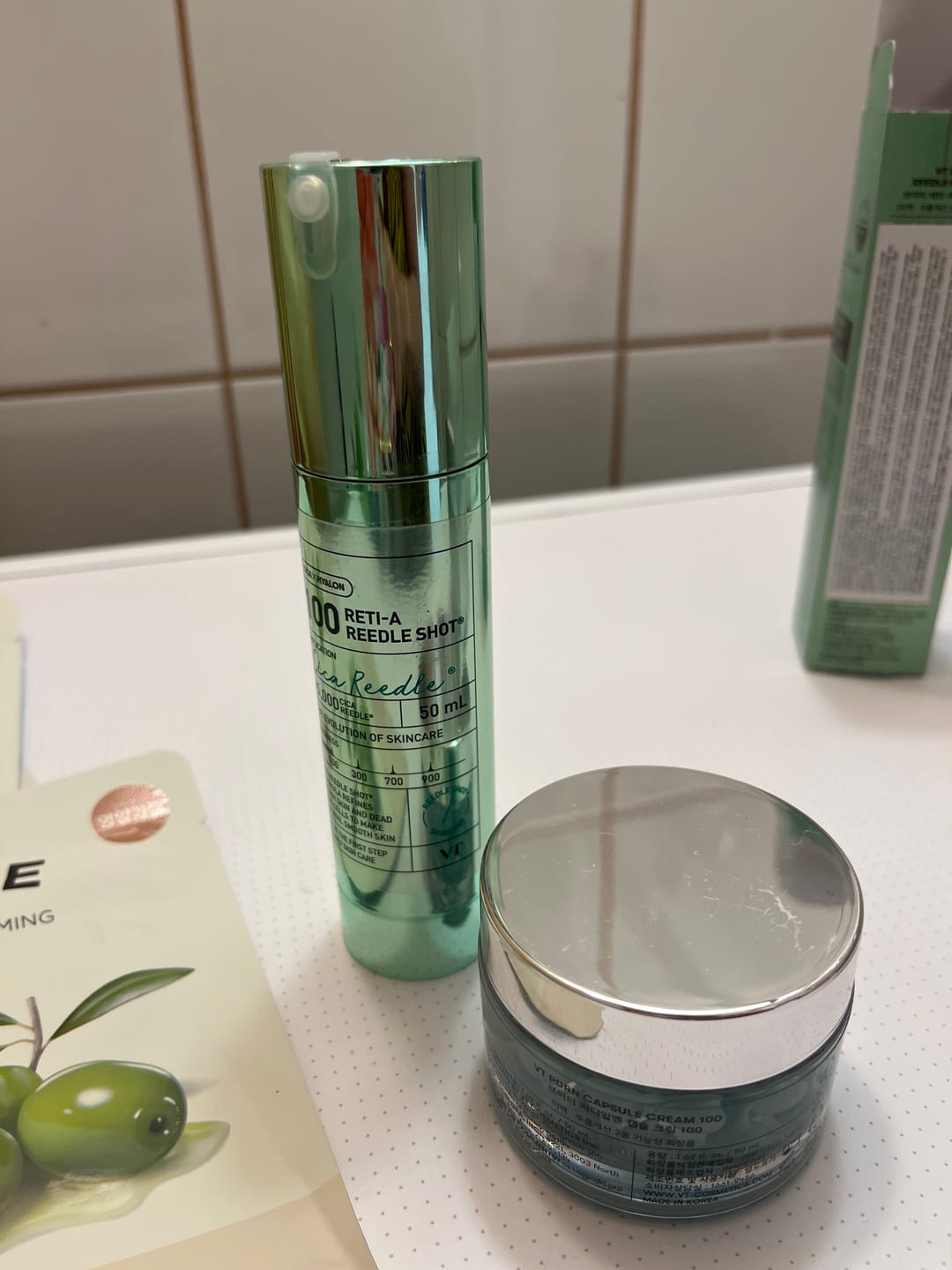 Customer photo review of Kapsulu krēms ar PDRN un peptīdiem VT Cosmetics PDRN Capsule Cream 100