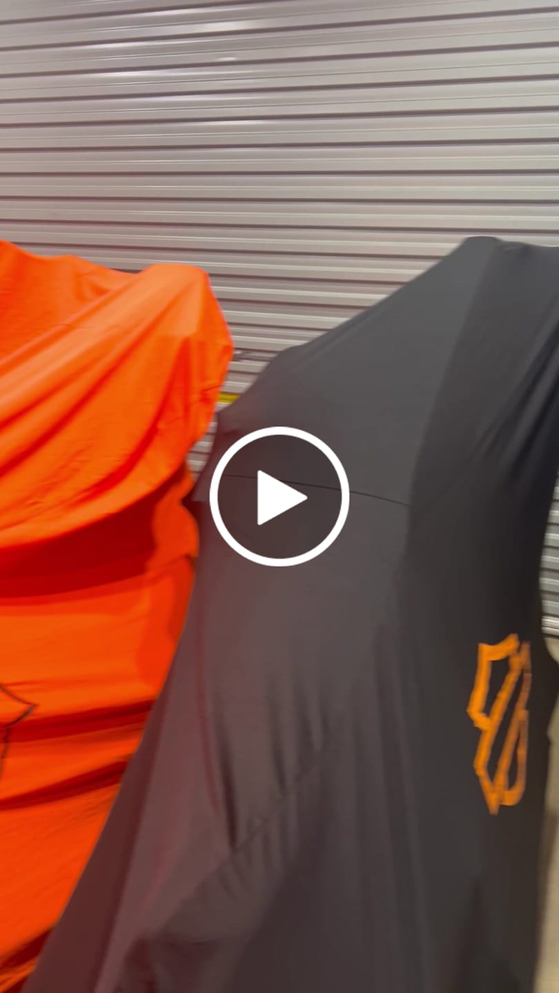 Customer video review of Indoor Custom Motorcycle Covers