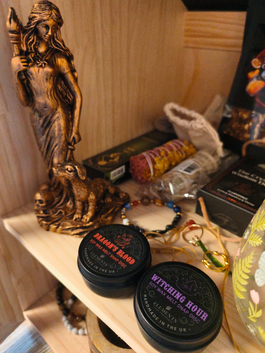 Customer photo review of Dragons Blood Duftwachs