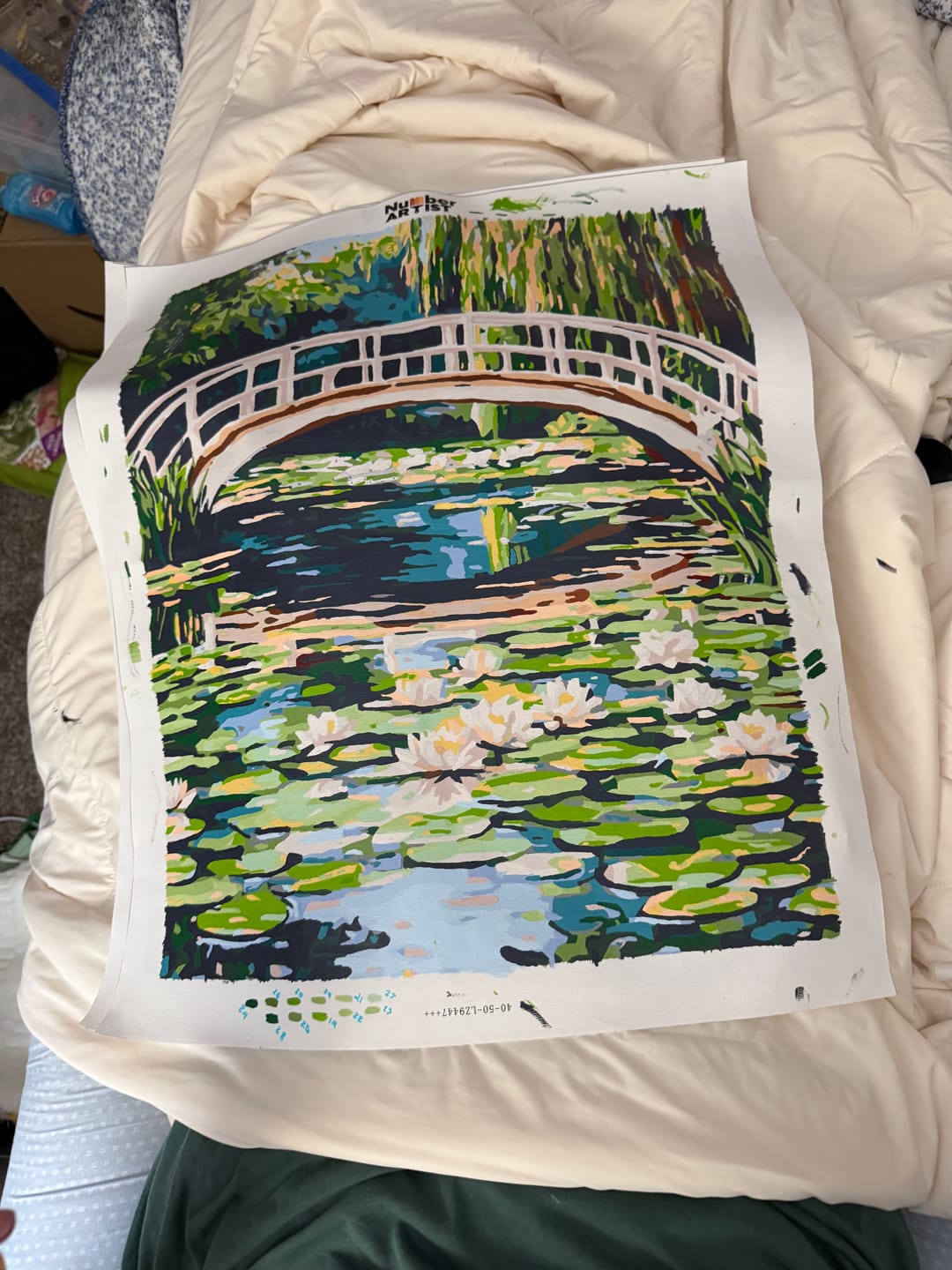 Customer photo review of Series of Water Lillies