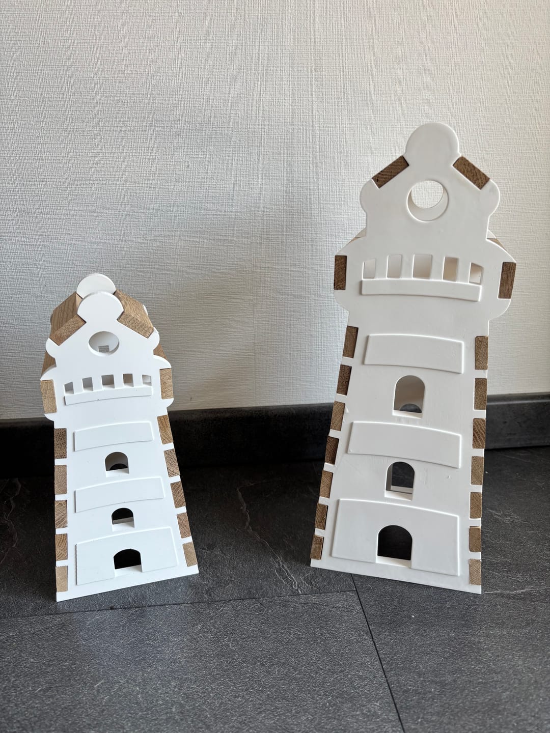 Customer photo review of Silikonform - Leuchtturm Rahmen mittel oder groß