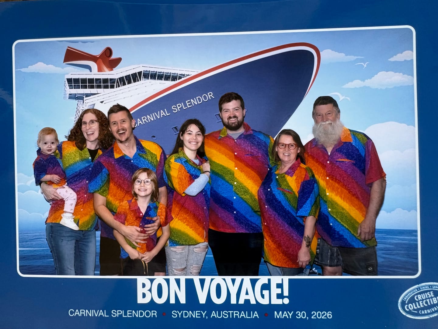 Customer photo review of Rainbow Adult Shirt