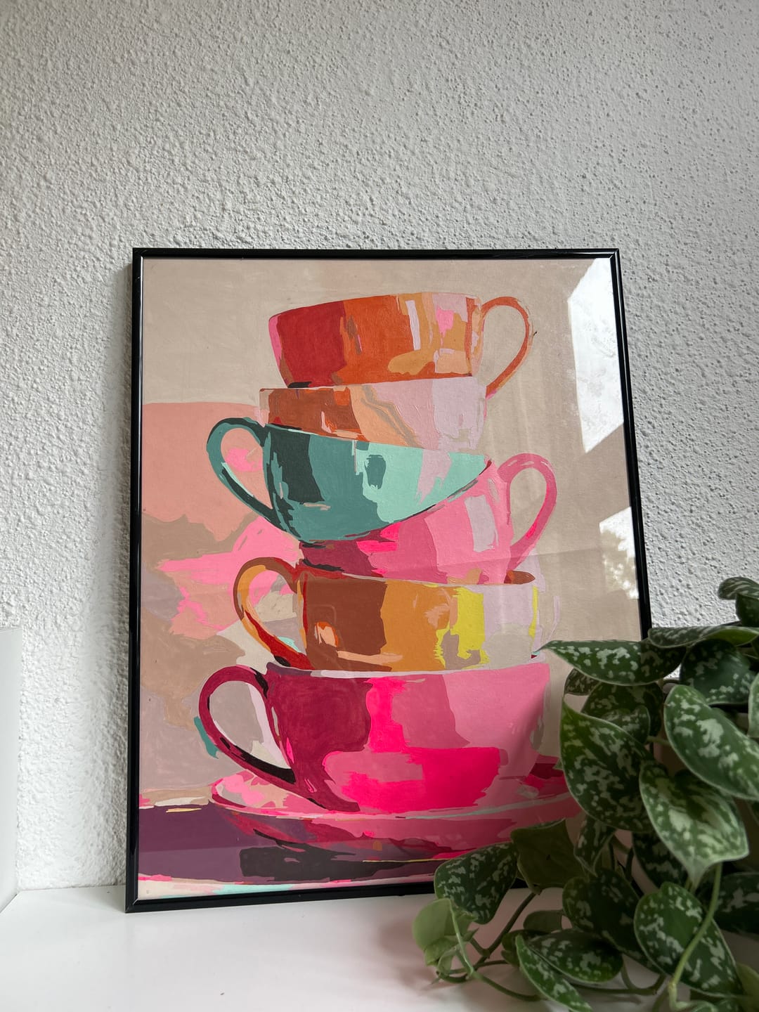 Customer photo review of Gestapelde theekopjes