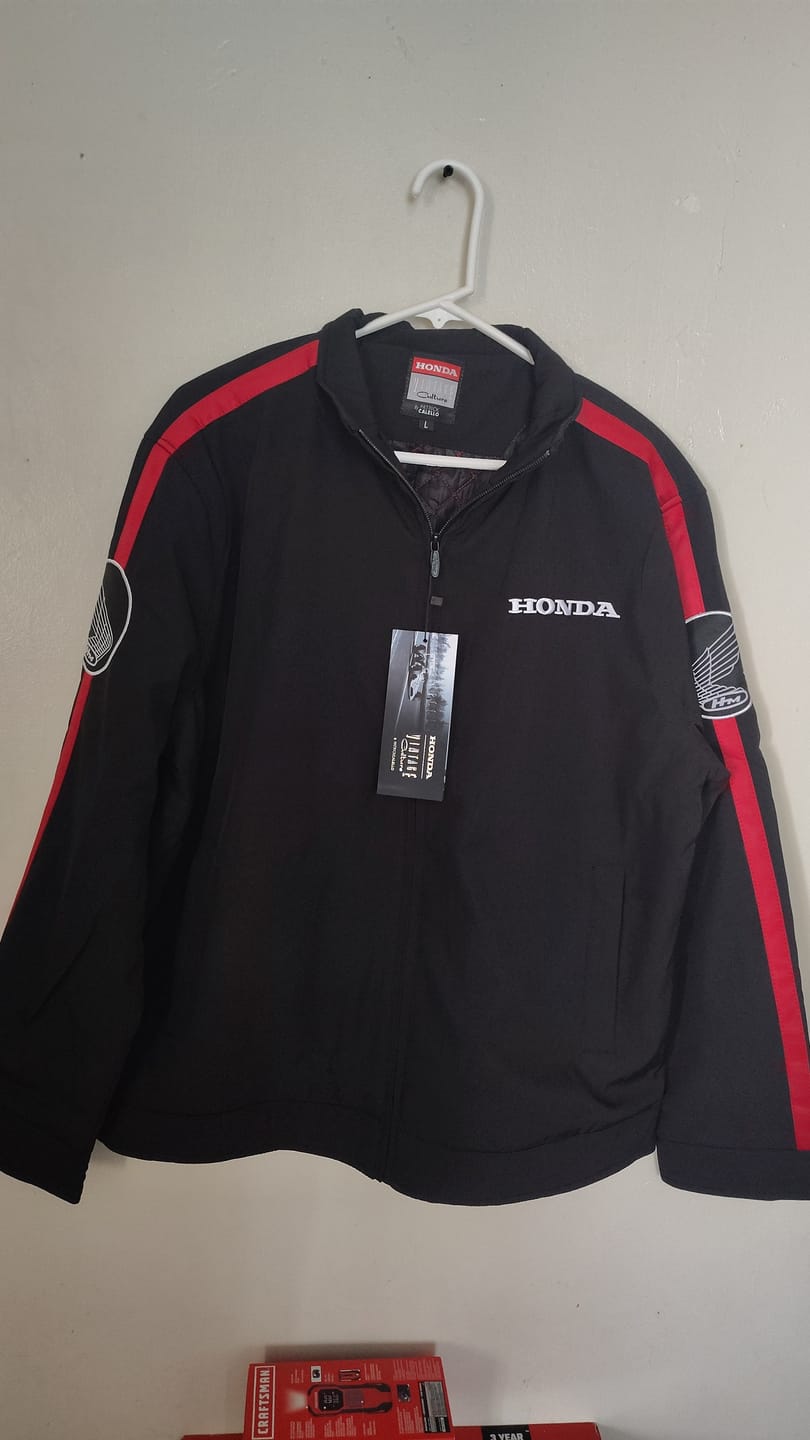 Customer photo review of Honda Racing Soft Shell Jacket (1968)